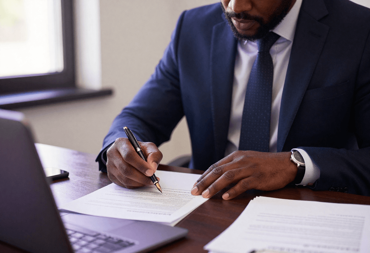 Terms of Business Illustration